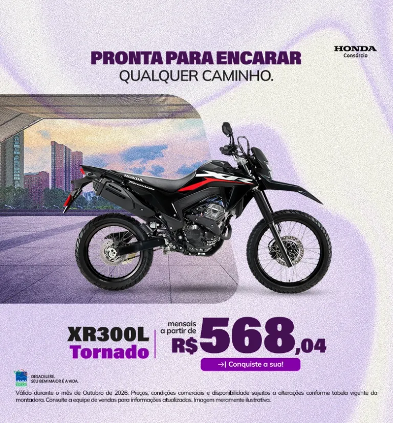 Banner XR300L Tornado Pivetta Honda